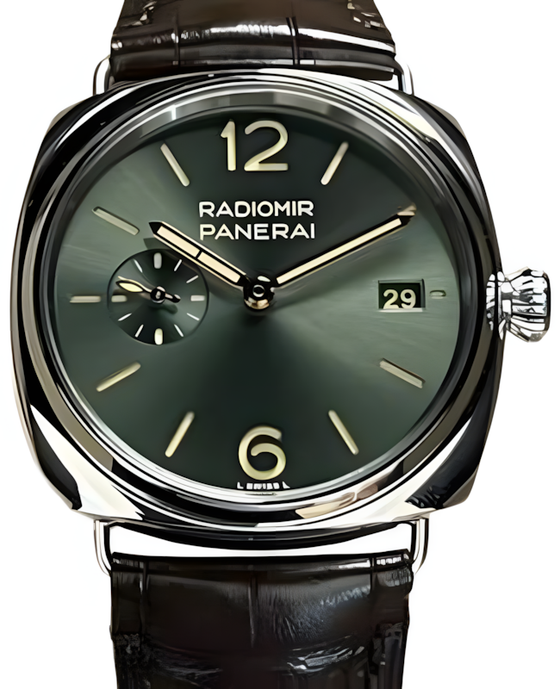 Panerai Radiomir Quaranta Steel 40mm Green Dial PAM01573