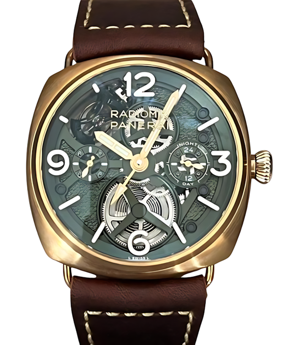 Panerai Radiomir Tourbillon GMT Bronzo 45mm PAM01284 - BRAND NEW
