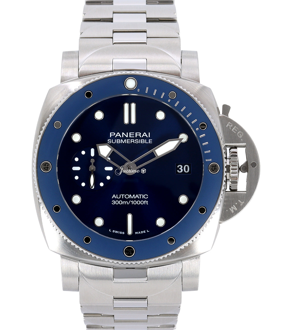 Panerai Submersible Blu Notte Steel 42mm Blue Dial PAM02068