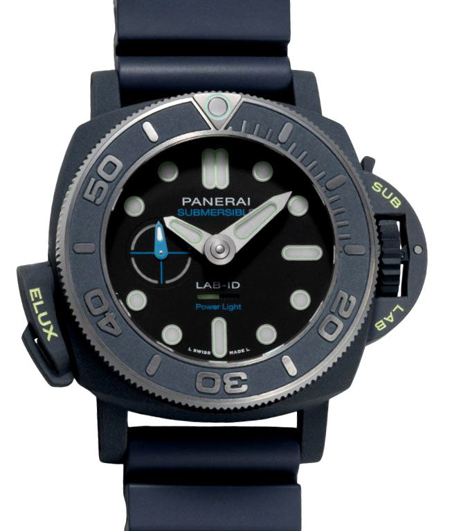 Panerai Submersible Elux LAB-ID 49mm Black Dial PAM01800 - BRAND NEW