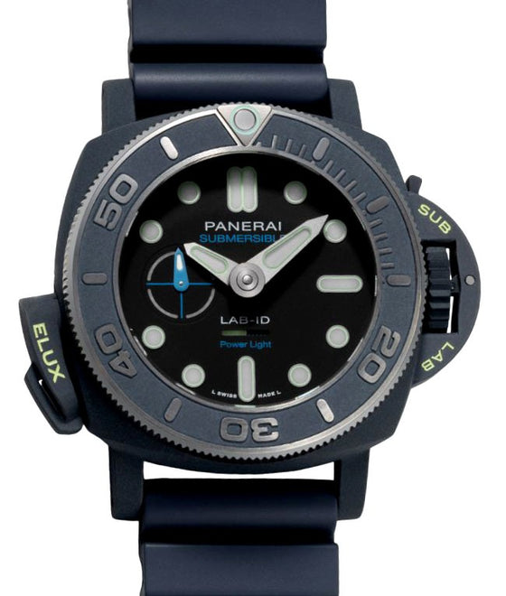 Panerai Submersible Elux LAB-ID 49mm Black Dial PAM01800 - BRAND NEW