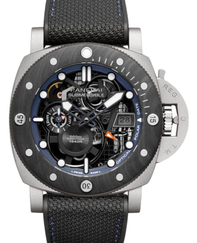 Panerai Submersible GMT Titanio Mike Horn Experience Edition PAM01670