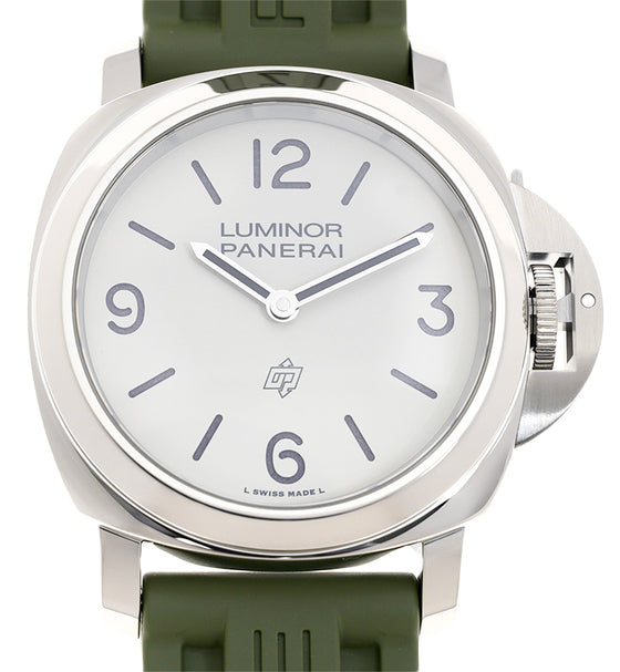 Panerai Luminor Base Logo Steel 44mm White Dial PAM01087