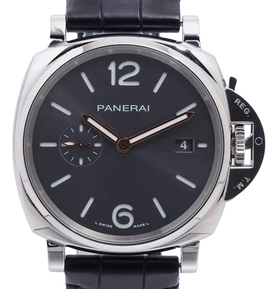 Panerai Luminor Due Stainless Steel 42mm Black Dial PAM01250 - BRAND NEW