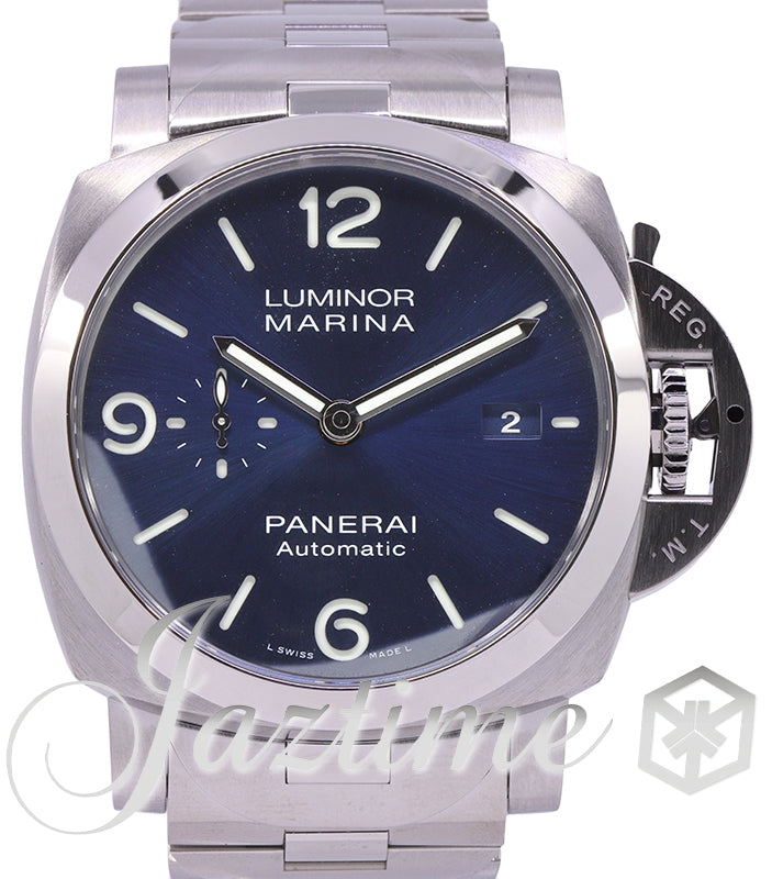 Panerai Luminor Marina Specchio Blu Stainless Steel 44mm Blue Dial PAM01316 - BRAND NEW