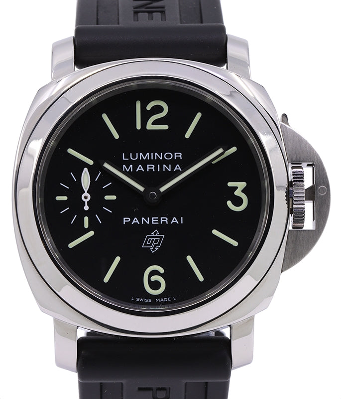 Panerai Luminor Marina Stainless Steel 44 mm Black Dial PAM1005 - PRE-OWNED