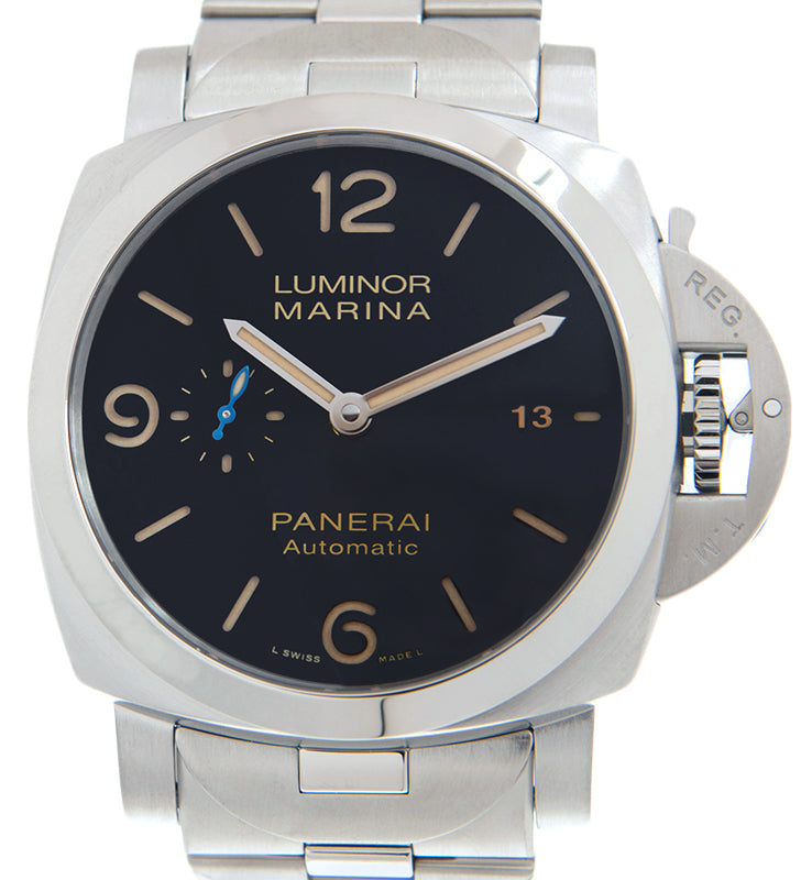 Panerai Luminor Marina Steel 44mm Black Dial PAM00723