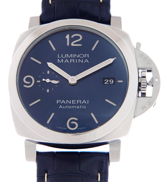 Panerai Luminor Marina Stainless Steel 44mm Blue Dial PAM01313 - BRAND NEW