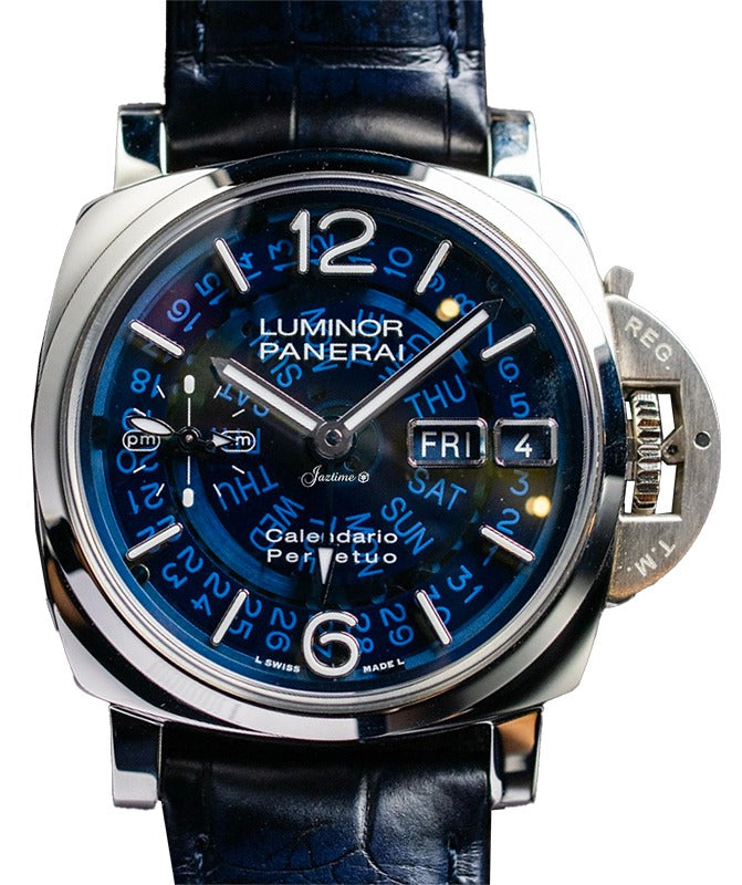 Panerai Luminor Perpetual Calendar GMT Platinumtech 44 mm Black Dial PAM01575 - BRAND NEW
