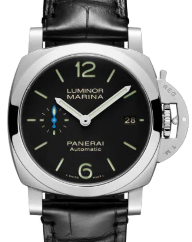 Panerai Luminor Quaranta Stainless Steel 40mm Black Dial PAM01272