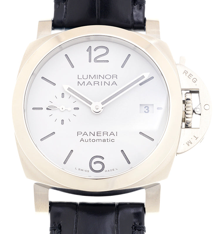 Panerai Luminor Quaranta Steel 40mm White Dial PAM01271