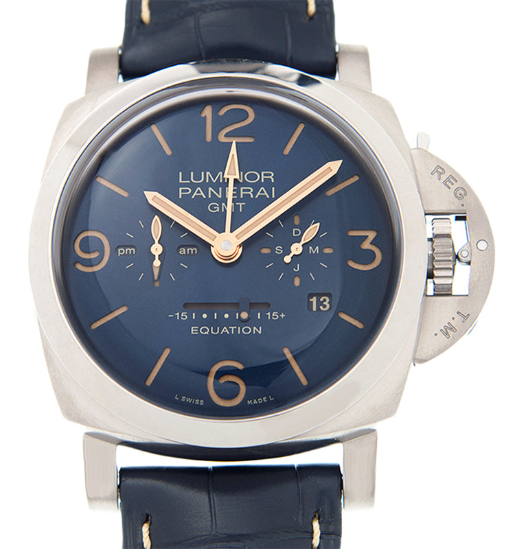 Panerai Luminor Equation of Time Titanium 47mm Blue Dial PAM00670