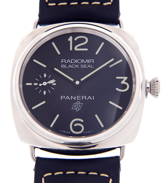 Panerai Radiomir Black Seal Logo Stainless Steel 45mm Black Dial PAM00754 - BRAND NEW
