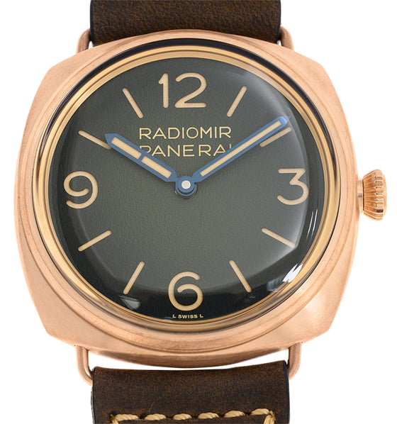 Panerai Radiomir Bronzo 47mm Green Dial PAM00760 - BRAND NEW