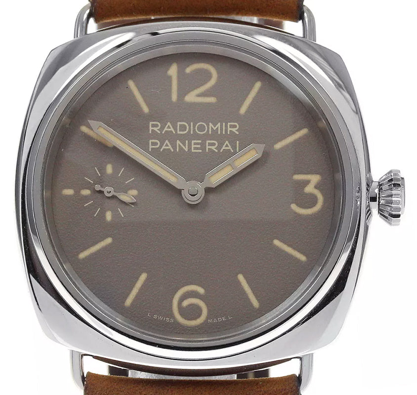 Panerai Radiomir Officine Stainless Steel 45mm Beige Dial PAM01385 - BRAND NEW