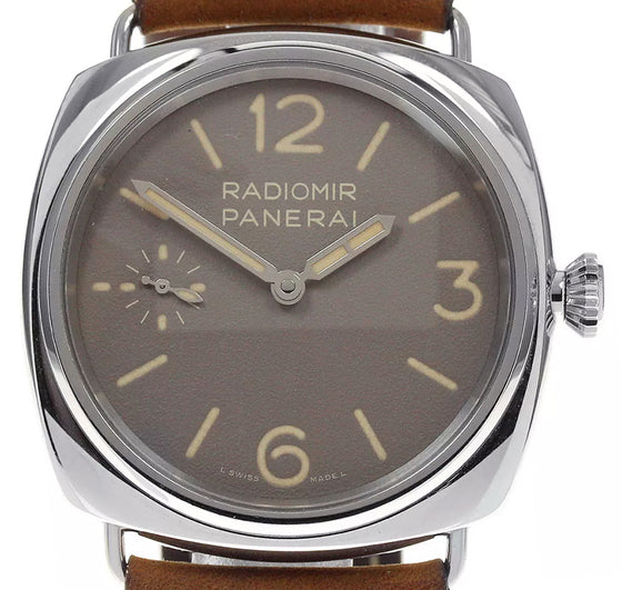 Panerai Radiomir Officine Stainless Steel 45mm Beige Dial PAM01385 - BRAND NEW