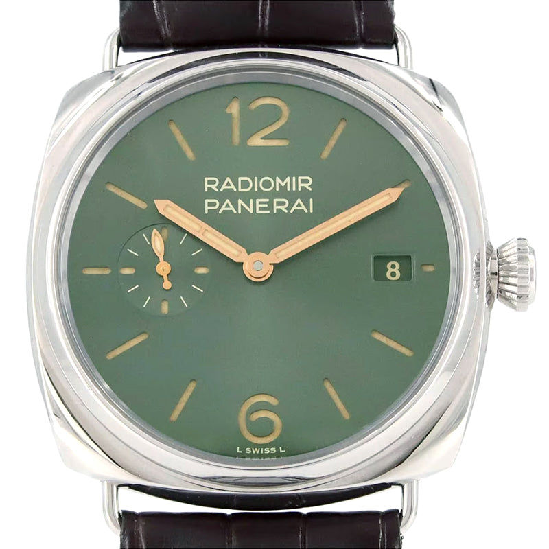 Panerai Radiomir Quaranta Stainless Steel 40mm Green Dial PAM01386