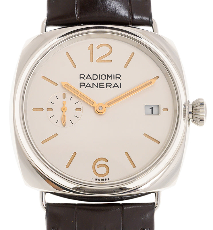 Panerai Radiomir Quaranta Stainless Steel 40mm White Dial PAM01292