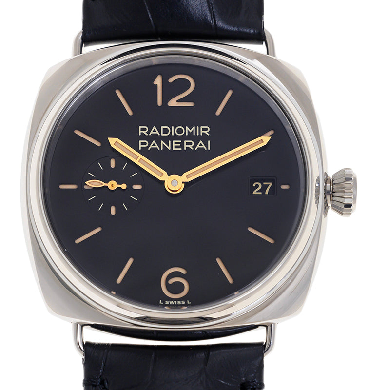 Panerai Radiomir Quaranta Steel 40mm Black Dial PAM01572