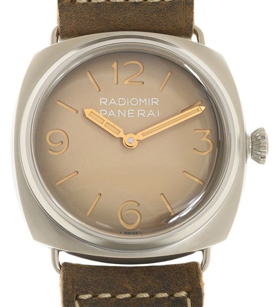 Panerai Radiomir Tre Giorni Steel 45mm Beige Dial PAM01350