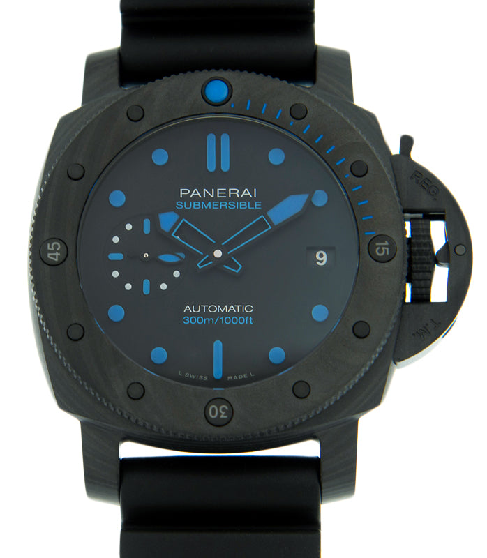 Panerai Submersible Carbotech 42mm Black Dial PAM00960