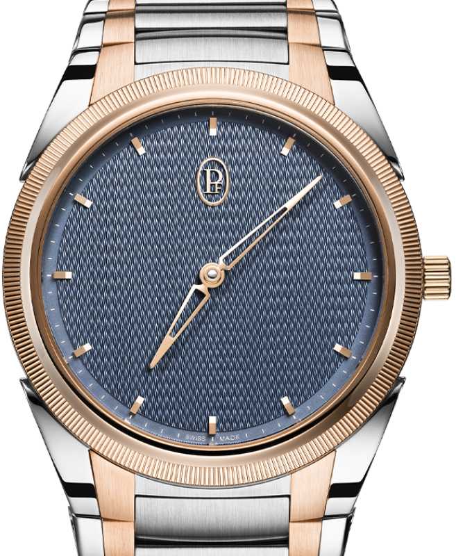 Parmigiani Fleurier Tonda PF Micro-Rotor Steel/Rose Gold Stone Blue Dial PFC914-1020022-100182
