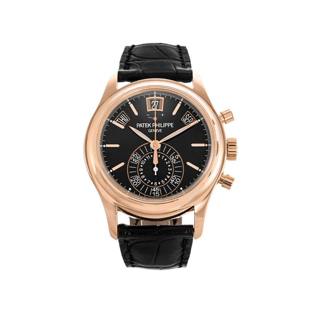 Patek Philippe Annual Calandar 40.5 mm pp 5960R Rose Gold Black