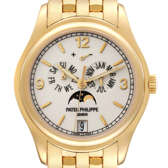 Patek Philippe Complications 39 mm 5146J-001 Yellow Gold Ivory / Cream