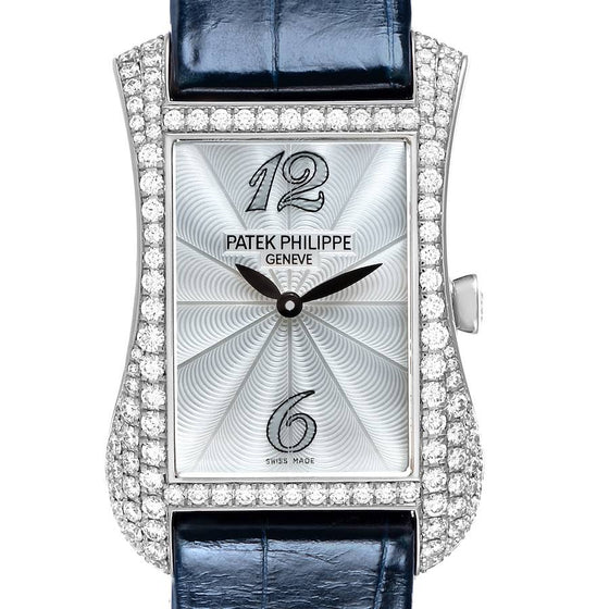 Patek Philippe Gondolo Serata 40 mm 4972G-001 White Gold/Diamonds White Mother of Pearl