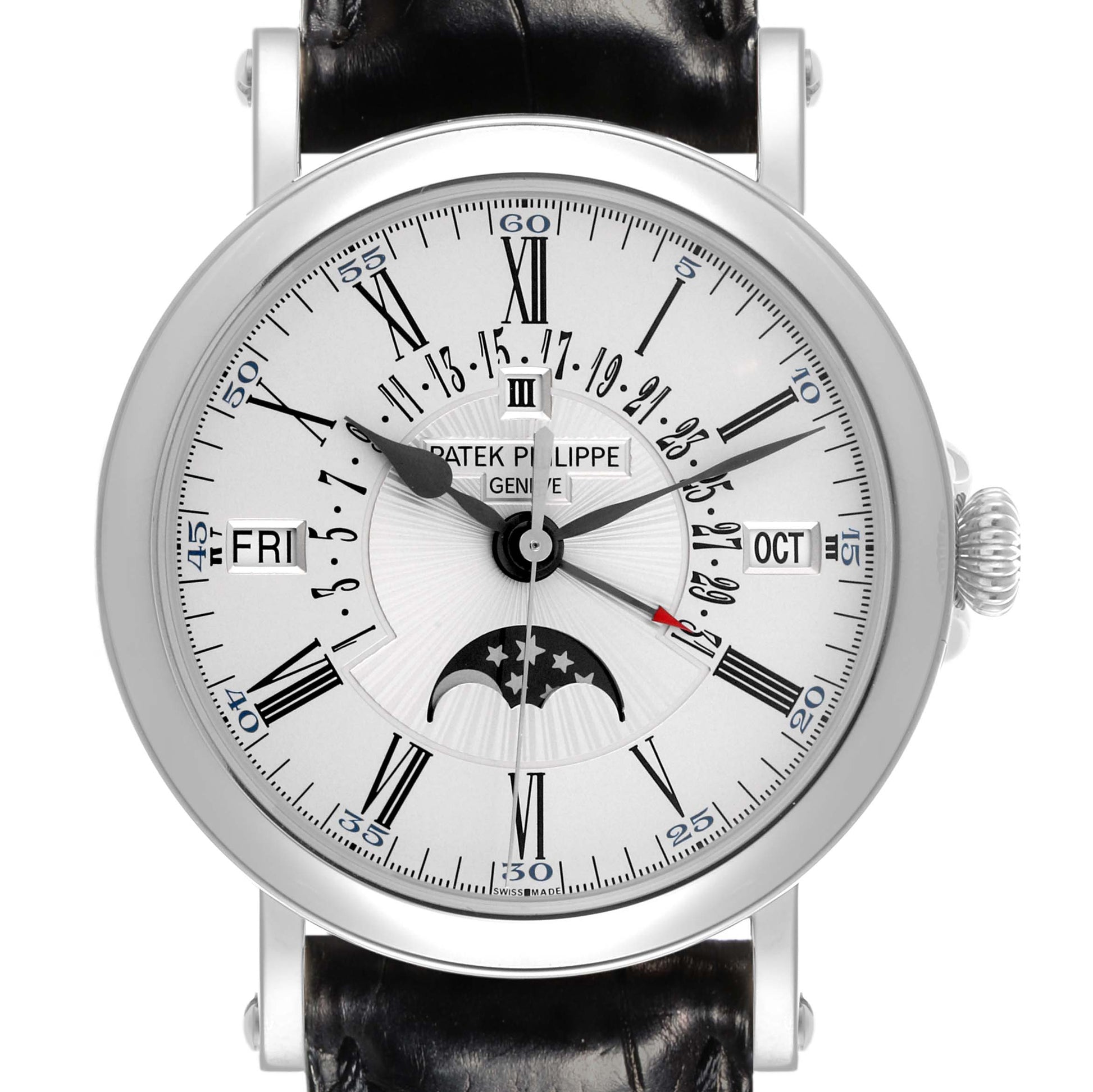Patek Philippe Grand Complications Perpetual Calendar Retrograde Date White Gold 38mm Opaline Dial 5159G-001 - BRAND NEW