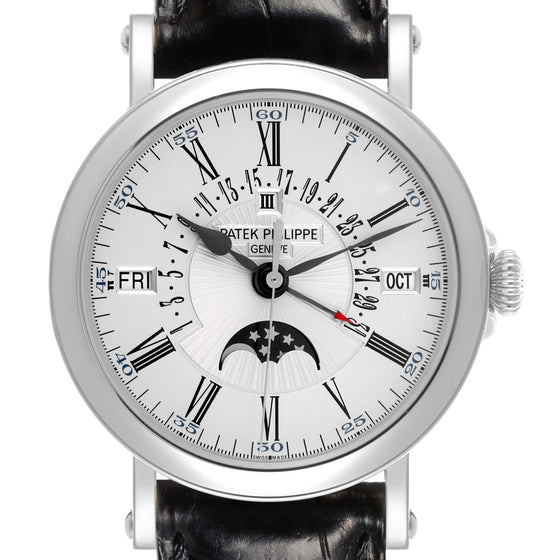 Patek Philippe Grand Complications Perpetual Calendar Retrograde Date White Gold 38mm Opaline Dial 5159G-001 - BRAND NEW
