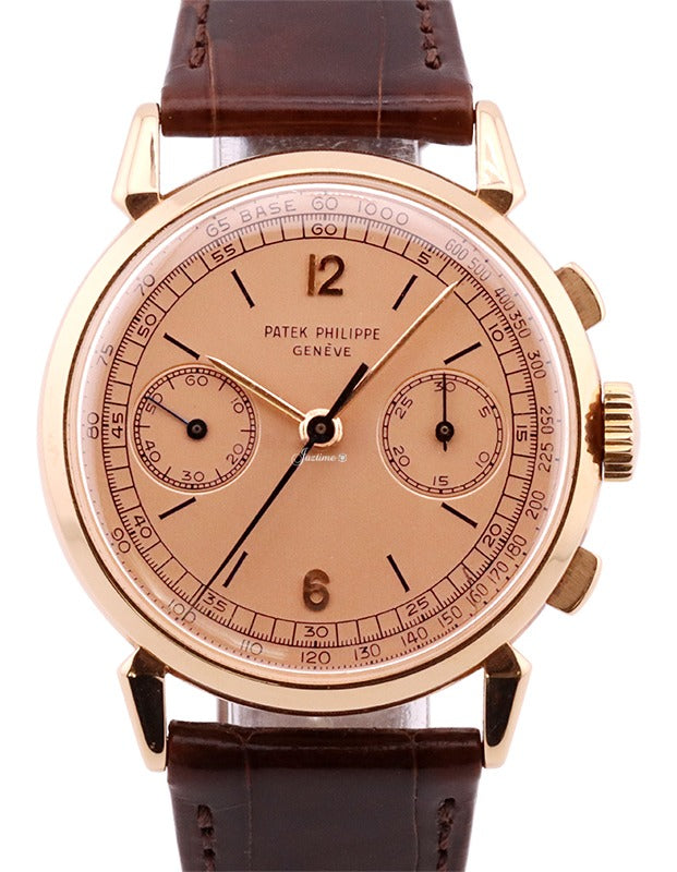Patek Philippe Calatrava Rose Gold 36mm Opaline Salmon Dial 1579