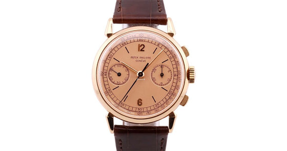 Patek Philippe Calatrava Rose Gold 36mm Opaline Salmon Dial 1579