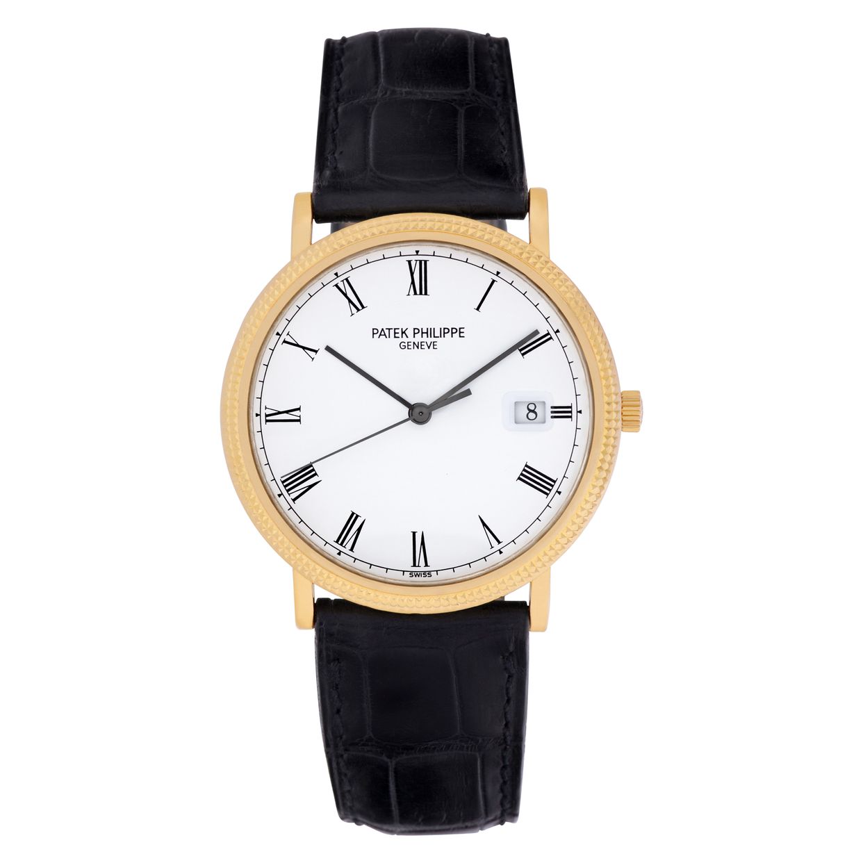 Patek Philippe Calatrava 33 mm 3944-j-2 Yellow Gold White