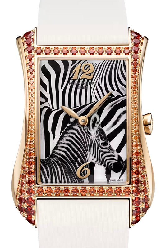 Patek Philippe Gondolo Serata Joaillerie Rose Gold/Diamonds Zebra Motif 4962/200R-010