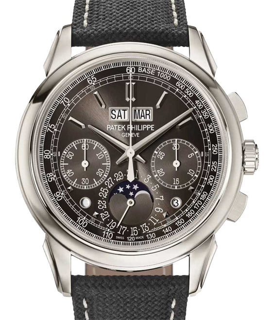 Patek Philippe Grand Complications Chronograph Perpetual Calendar Platinum Charcoal Gray Dial 5270P-015 - BRAND NEW