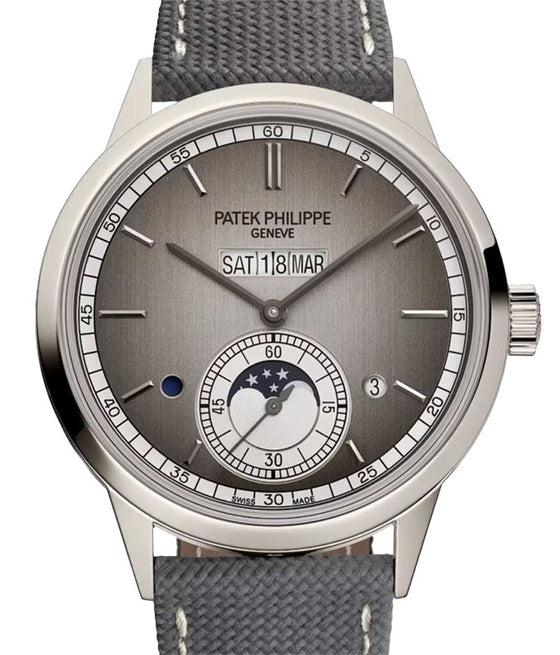 Patek Philippe Grand Complications In-Line Perpetual Calendar Platinum Charcoal Gray Dial 5236P-011 - BRAND NEW