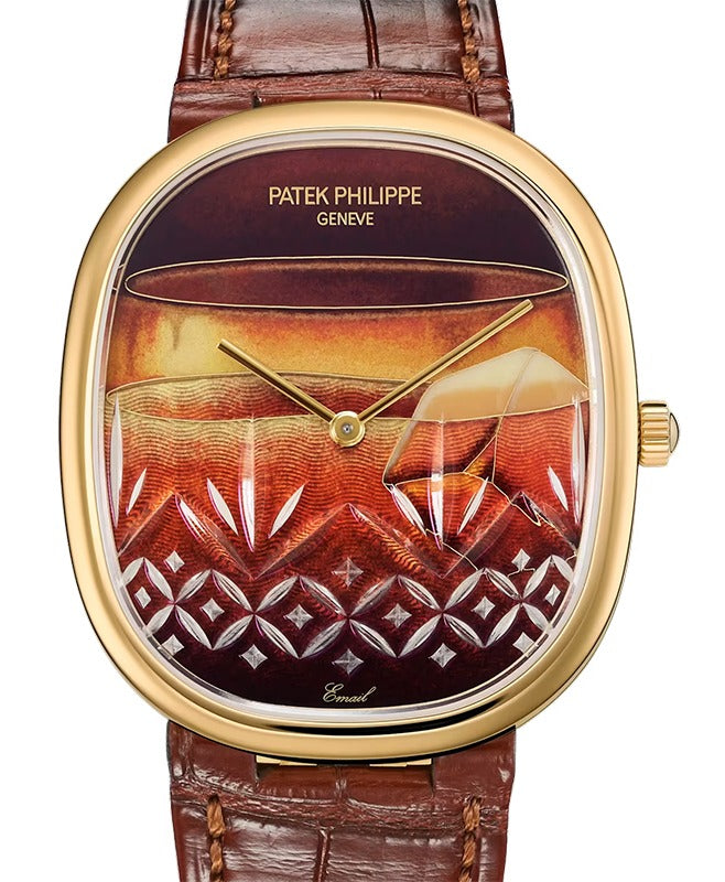 Patek Philippe Rare Handcrafs Golden Ellipse "On The Rocks" Yellow Gold 5738/50J-012 - BRAND NEW
