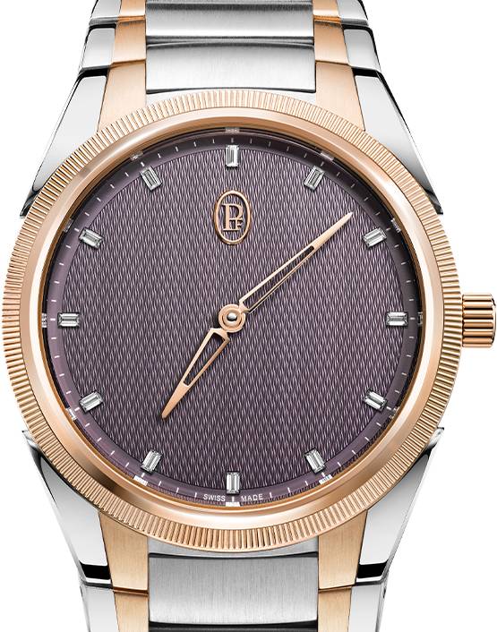 Parmigiani Fleurier Tonda PF Automatic Steel Rose Gold Deep Ruby Set PFC804-1020006-100182