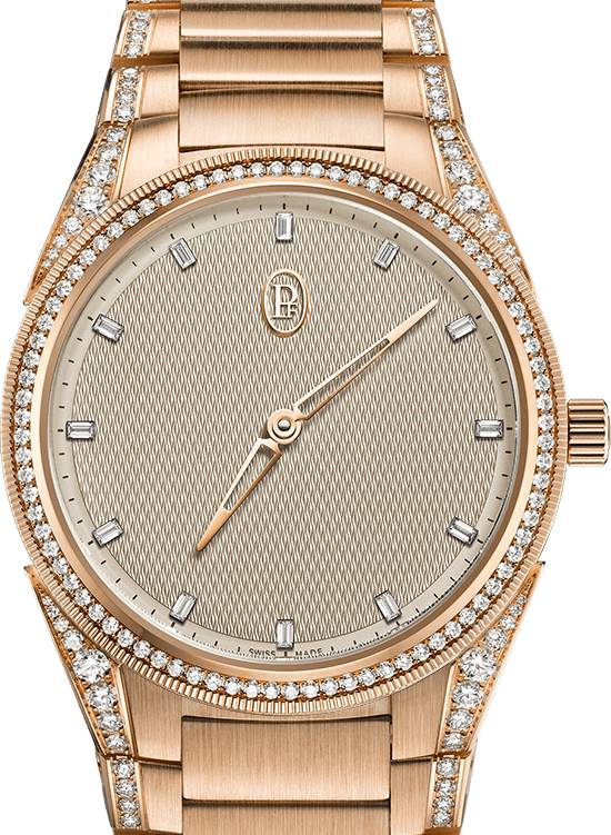 Parmigiani Fleurier Tonda PF Automatic Rose Gold Set Sand Gold Dial PFC804-2120002-210182
