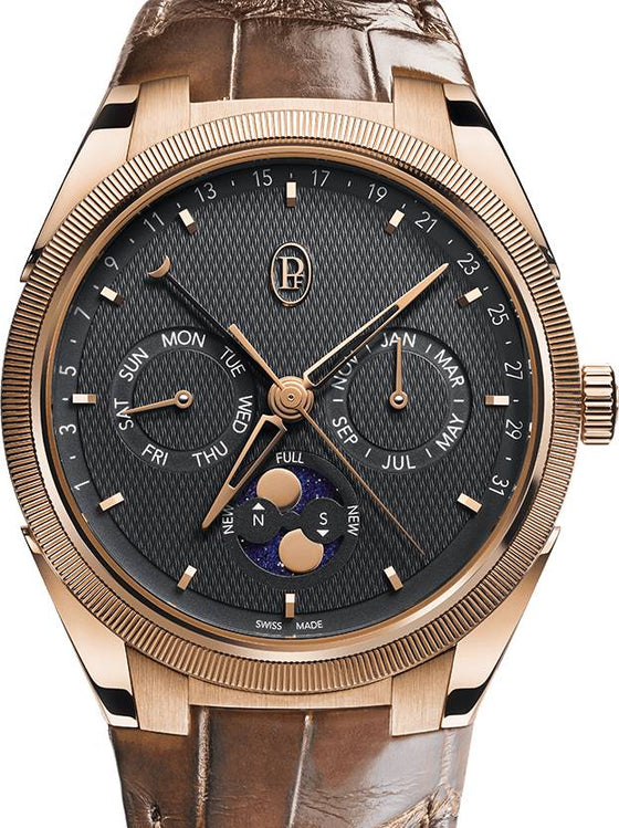 Parmigiani Fleurier Tonda PF Gregorian Annual Calendar Rose Gold Warm Grey PFC907-2020001-300182-EN