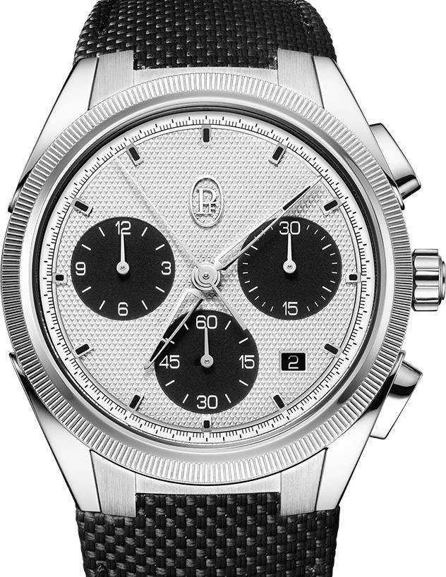 Parmigiani Fleurier Tonda PF Sport Chronograph Steel Silver Black PFC931-1020001-400182-EN