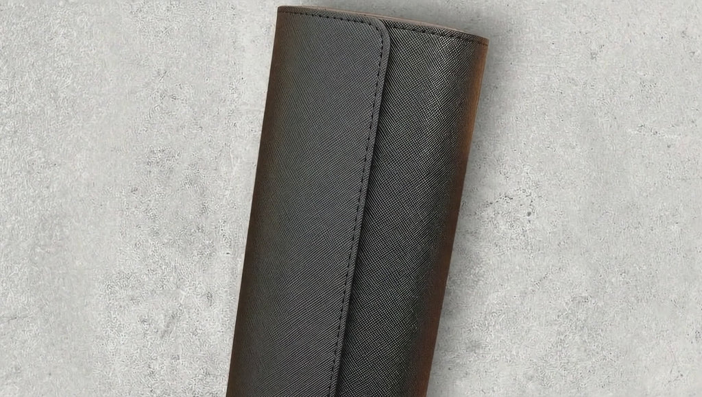 Signature Leather Watch Roll — Personalized with Your Initials