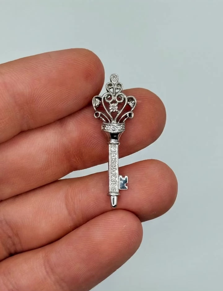 Key Charm Pendant