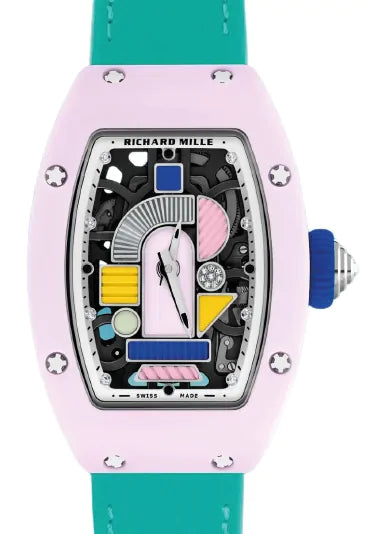 Richard Mille Automatic Winding Coloured Ceramics 40 mm RM07-01BP Ceramic Automatic