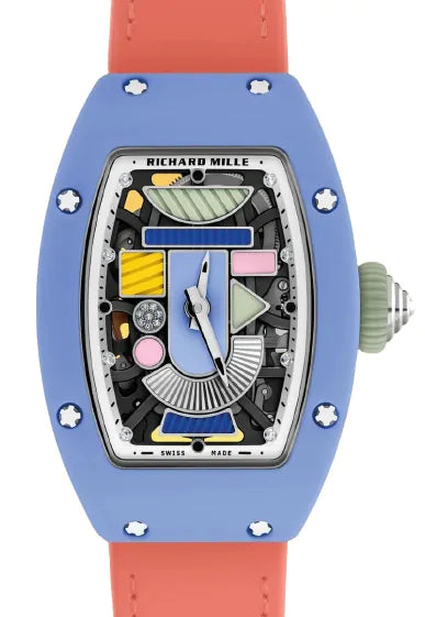 Richard Mille Automatic Winding Coloured Ceramics 40 mm RM07-01PB Ceramic Automatic