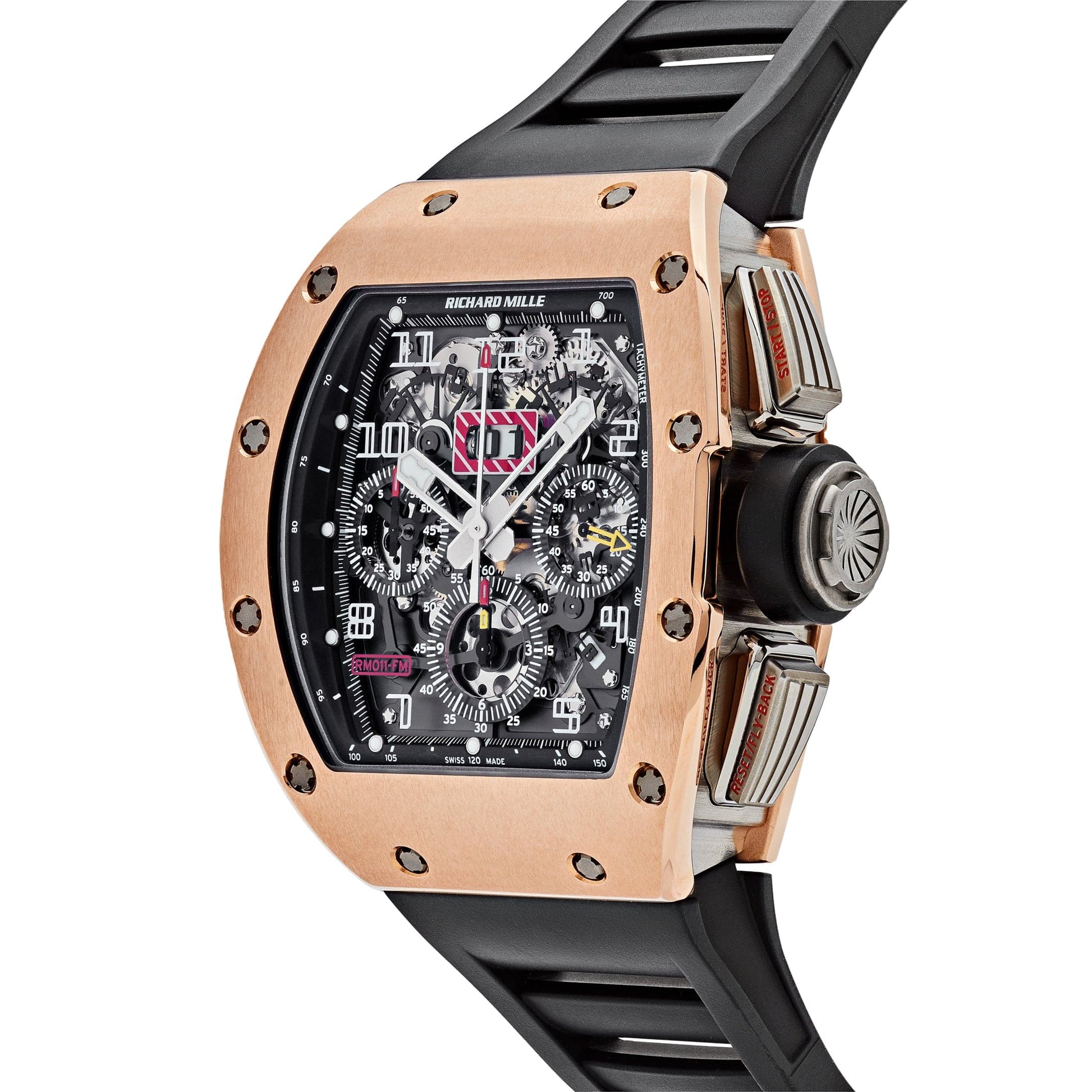 Richard Mille Felipe Massa RM011BOU-1 Rose Gold Skeleton