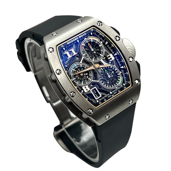 Richard Mille Automatic Lifestyle Flyback Chronograph Titanium RM 72-01 - BRAND NEW