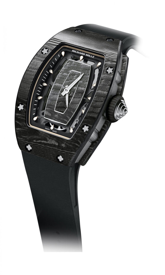 Richard Mille Automatic Winding 40 mm RM07-01BLKT Carbon Automatic