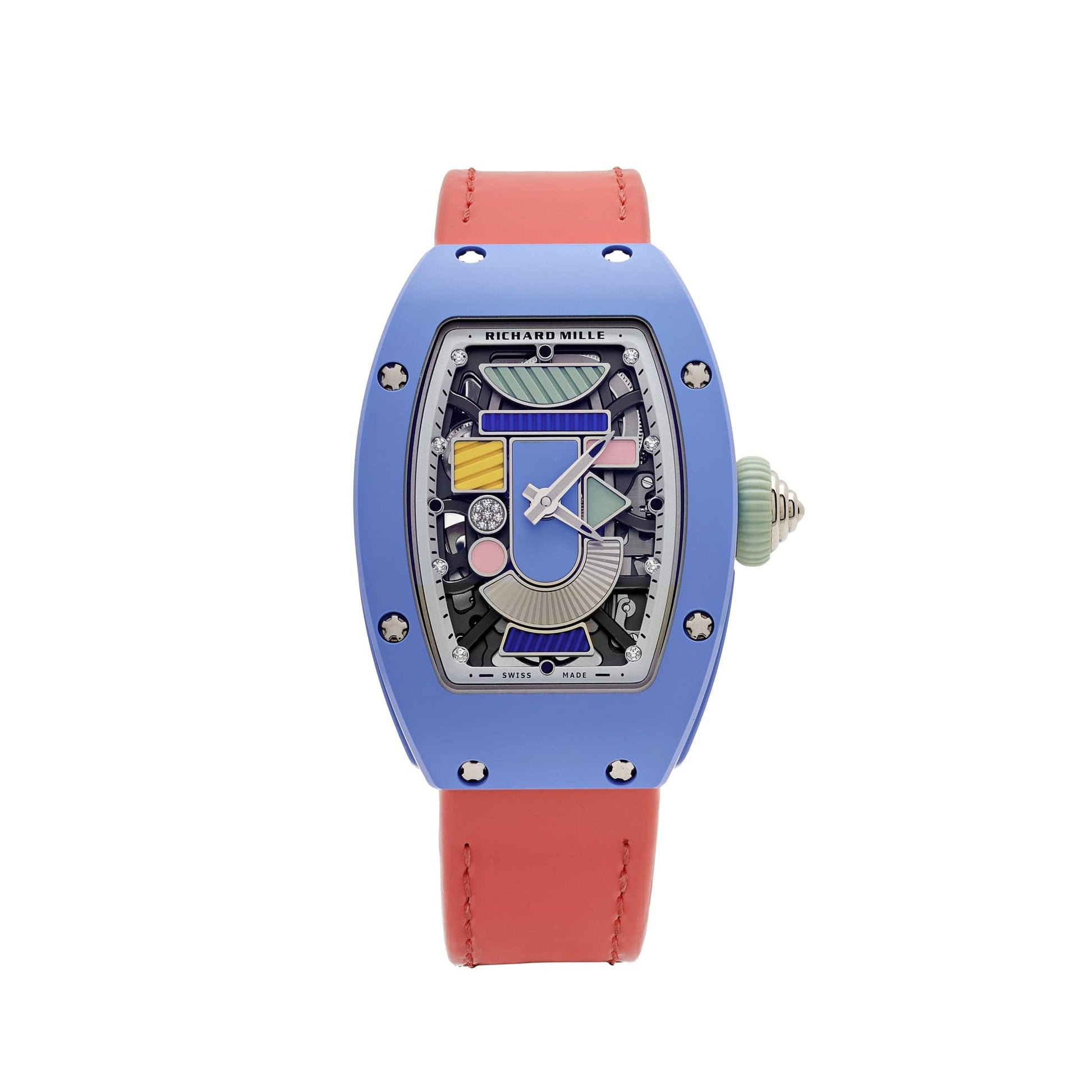 Richard Mille Automatic Winding Coloured Ceramics 40 mm RM 07-01PB Ceramic Automatic